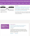Physical Review Physics Education Research雜志封面